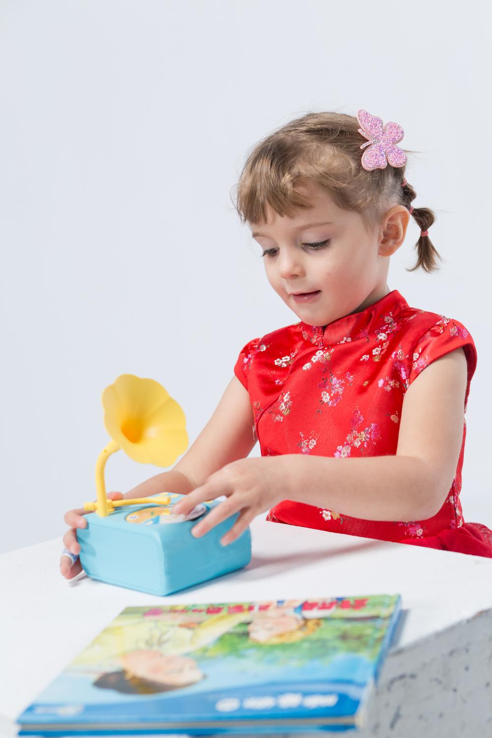 睡夢鄉親子有聲故事機(俏皮粉)