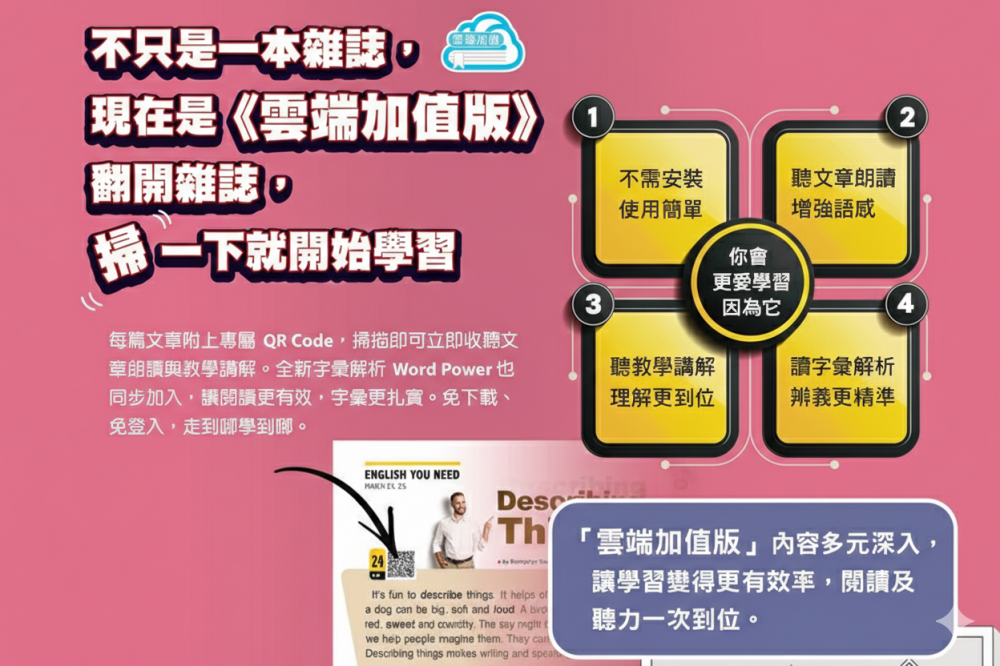 空中英語教室 雜誌 訂1年