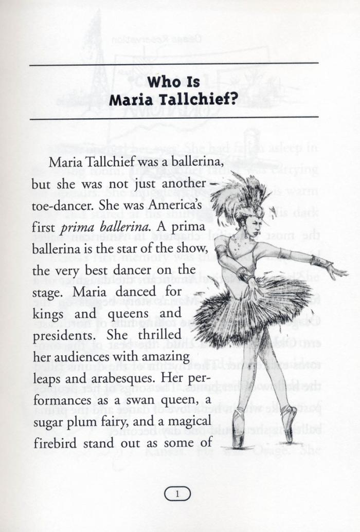 Who Is Maria Tallchief？ <br>瑪麗亞‧托契夫