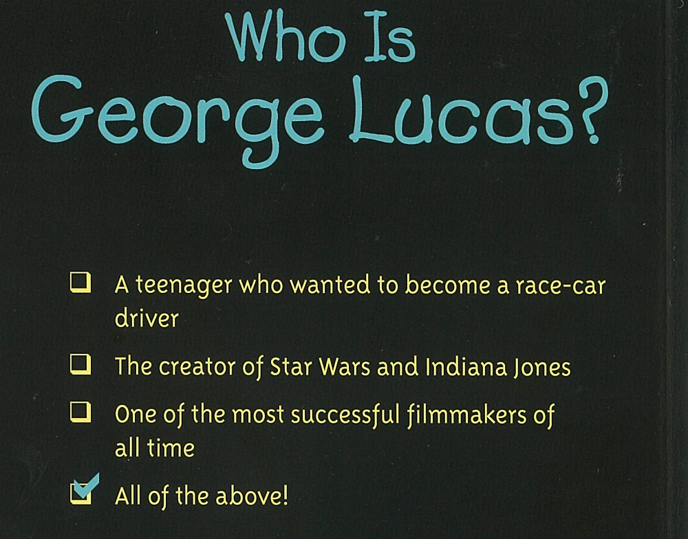 Who Is George Lucas?<br>喬治·盧卡斯